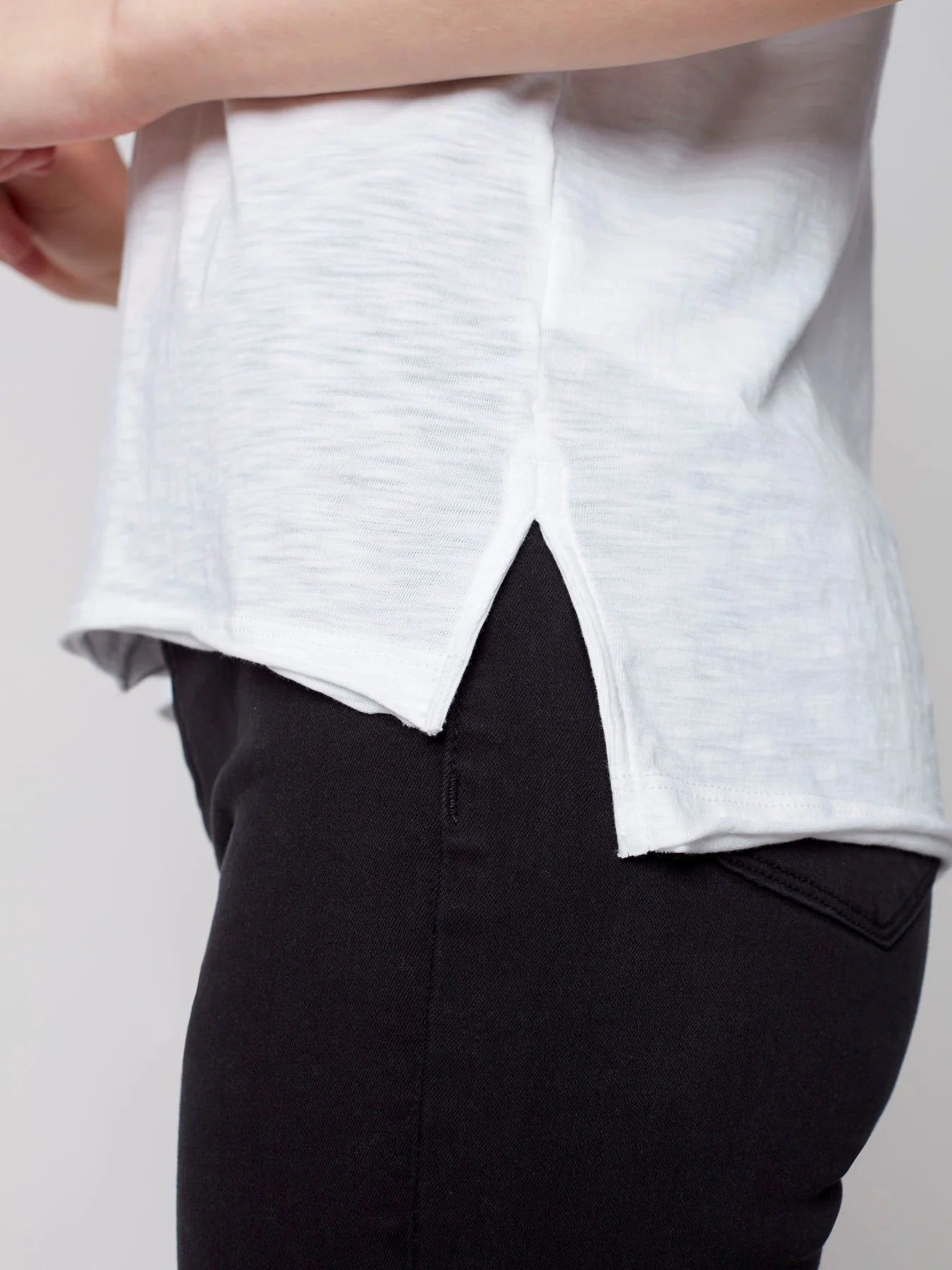 ORGANIC COTTON T-SHIRT sold by Nica product image thumbnail 4