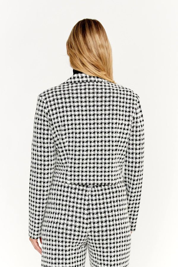 HOUNDSTOOTH JACKET sold by Nica product image thumbnail 5