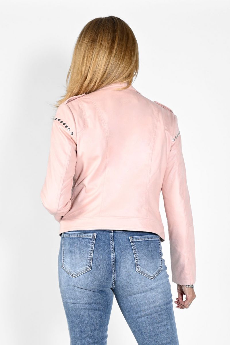 FAUX LEATHER JACKET sold by Nica product image thumbnail 3
