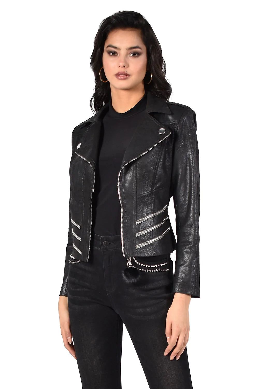 FAUX LEATHER JACKET sold by Nica