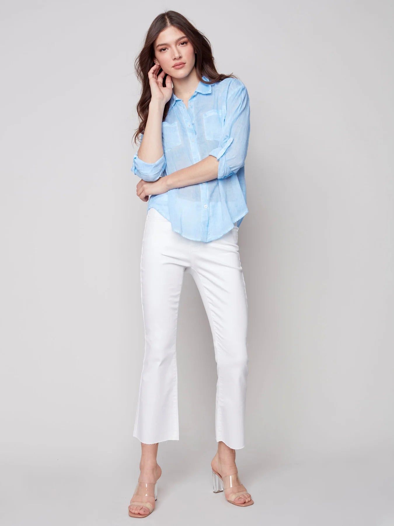 COTTON BUTTON DOWN sold by Nica