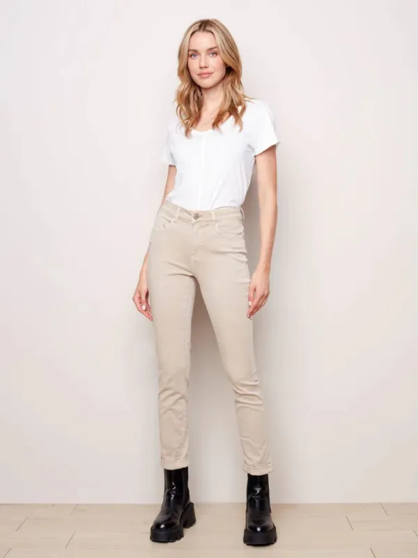 CUFF TWILL PANT sold by Nica