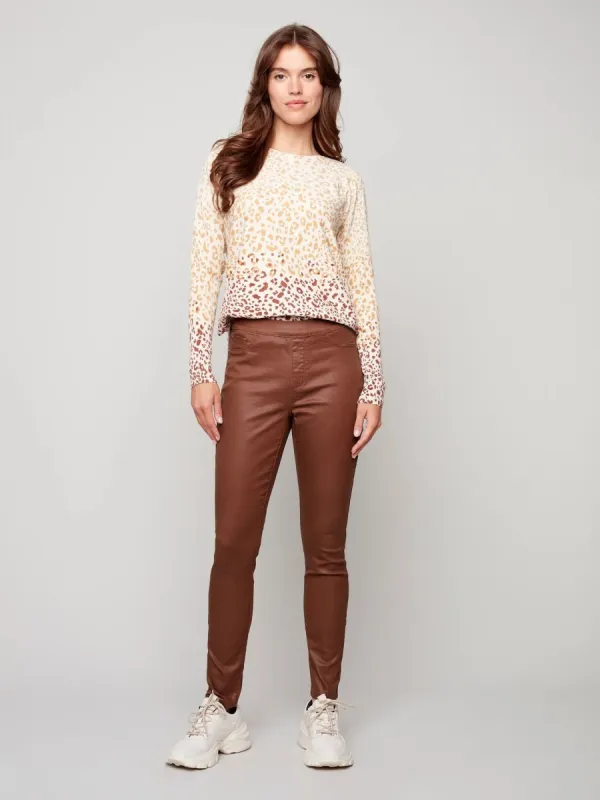 WAX TWILL PULL ON PANT sold by Nica