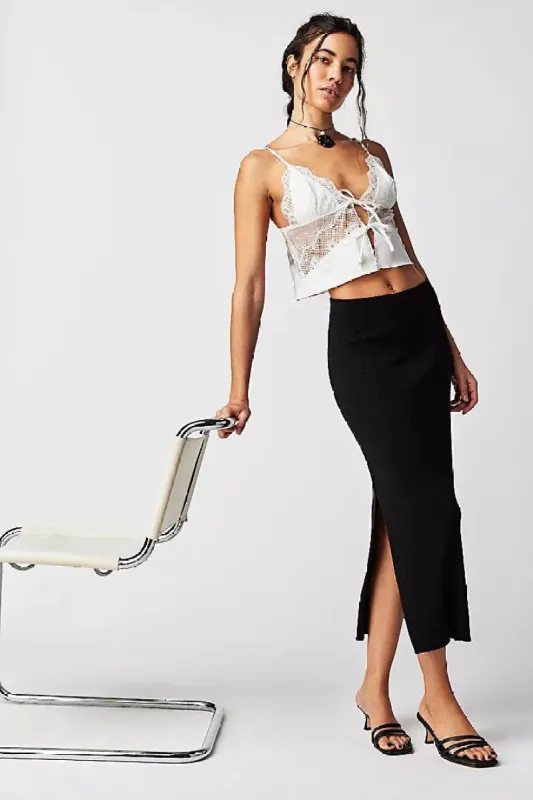 GOLDEN HOUR MIDI SKIRT sold by Nica