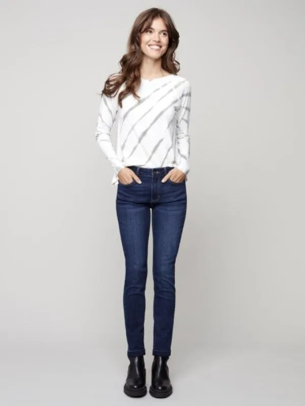 CUFFED HEM JEAN sold by Nica