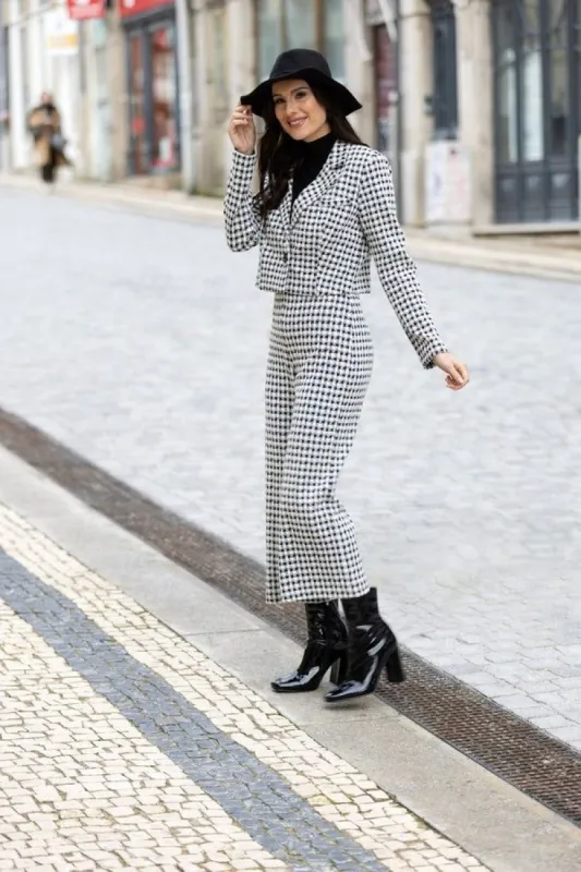 HOUNDSTOOTH PANT sold by Nica