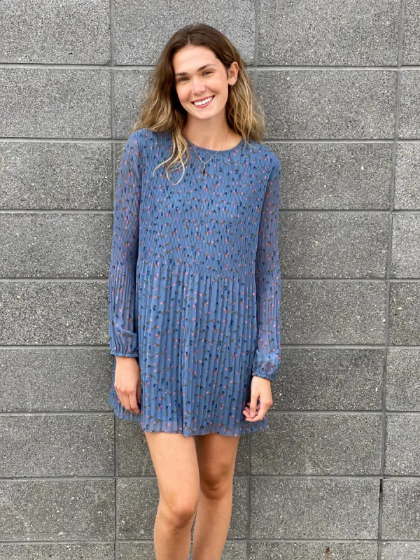 OLIVIA PRINTED SMOCKED DRESS sold by Nica