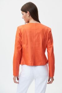Suede Crewneck Long Sleeve Jacket sold by Nica