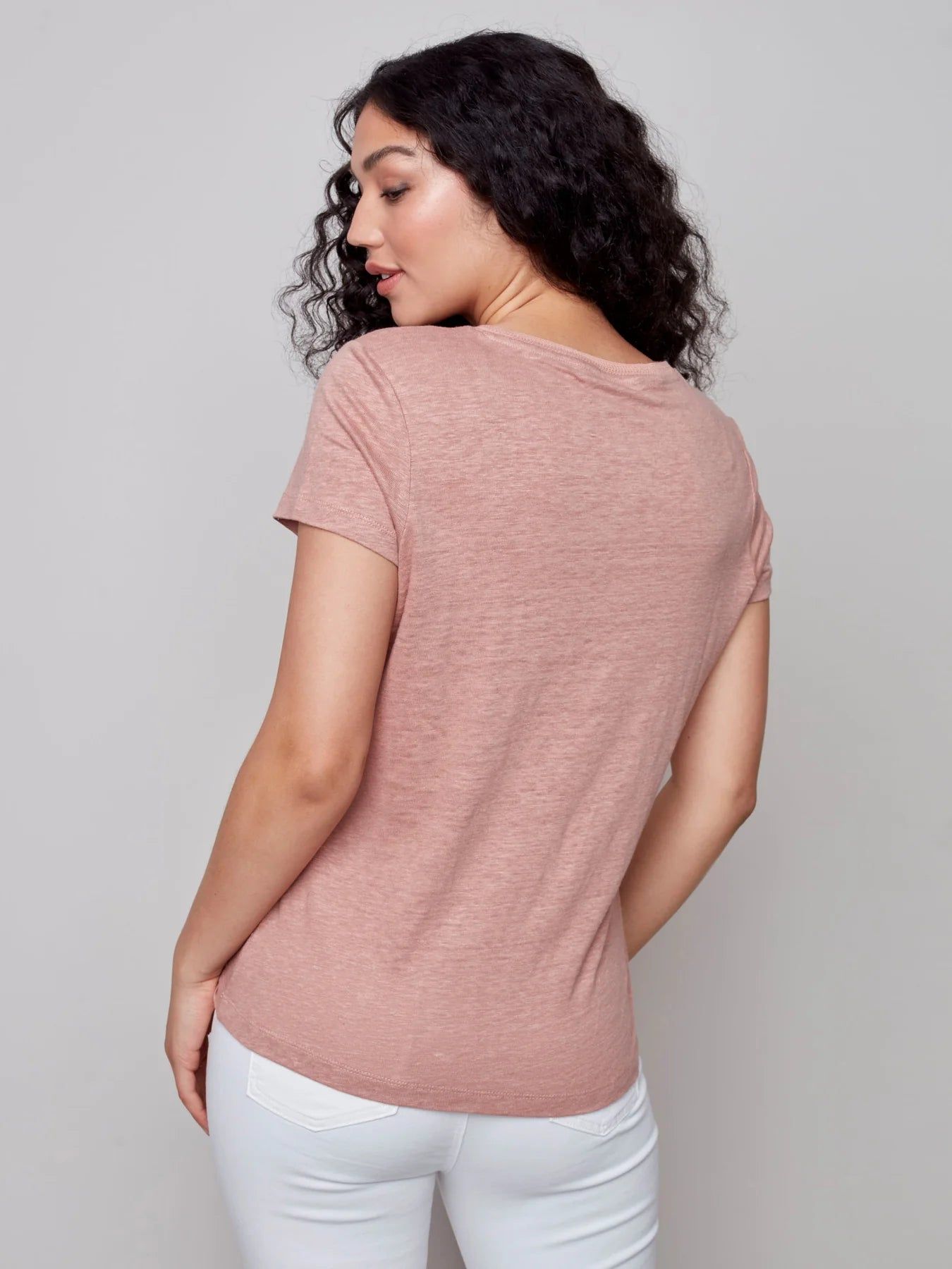 LINEN T-SHIRT sold by Nica product image thumbnail 8