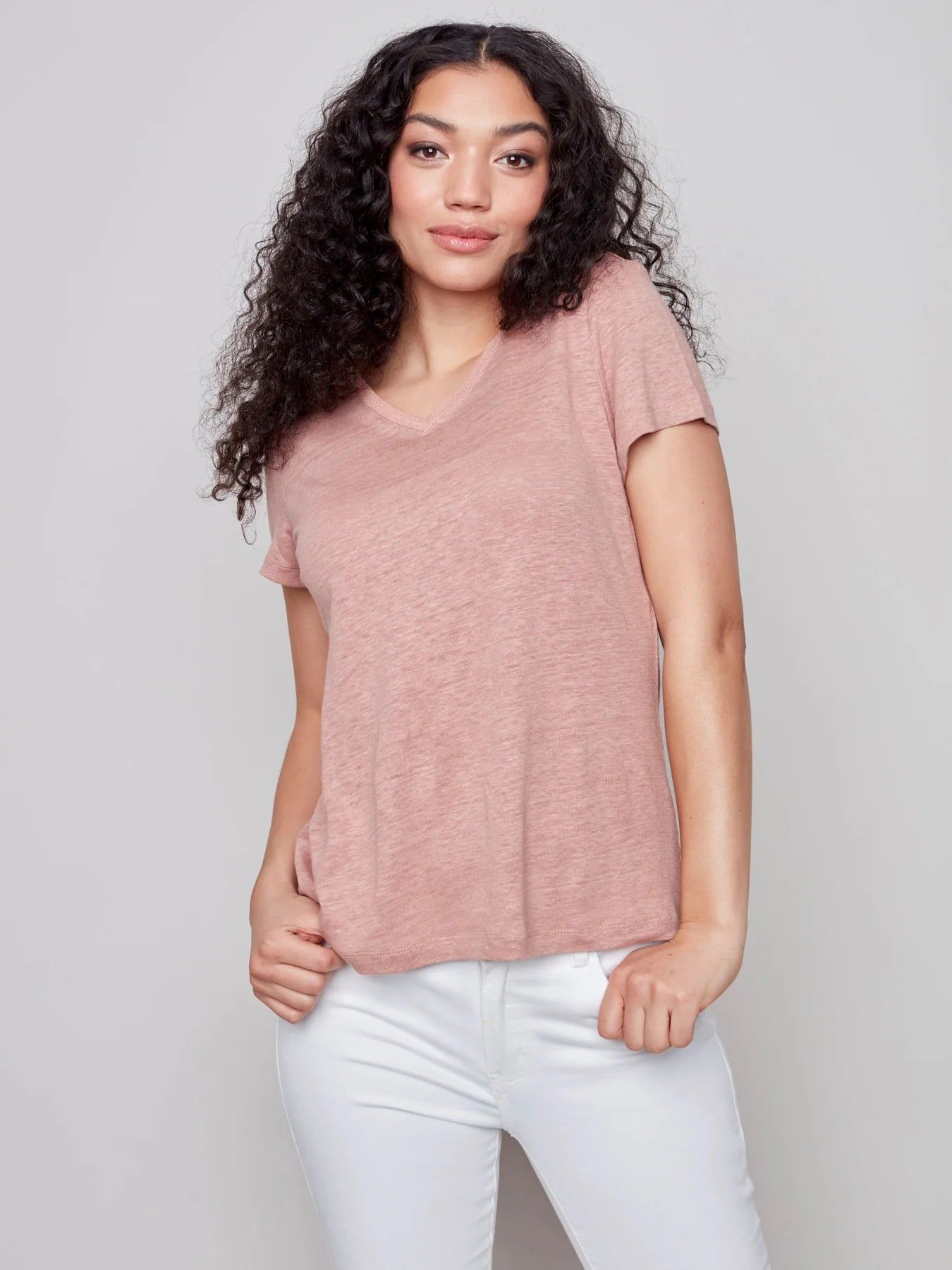 LINEN T-SHIRT sold by Nica product image thumbnail 7