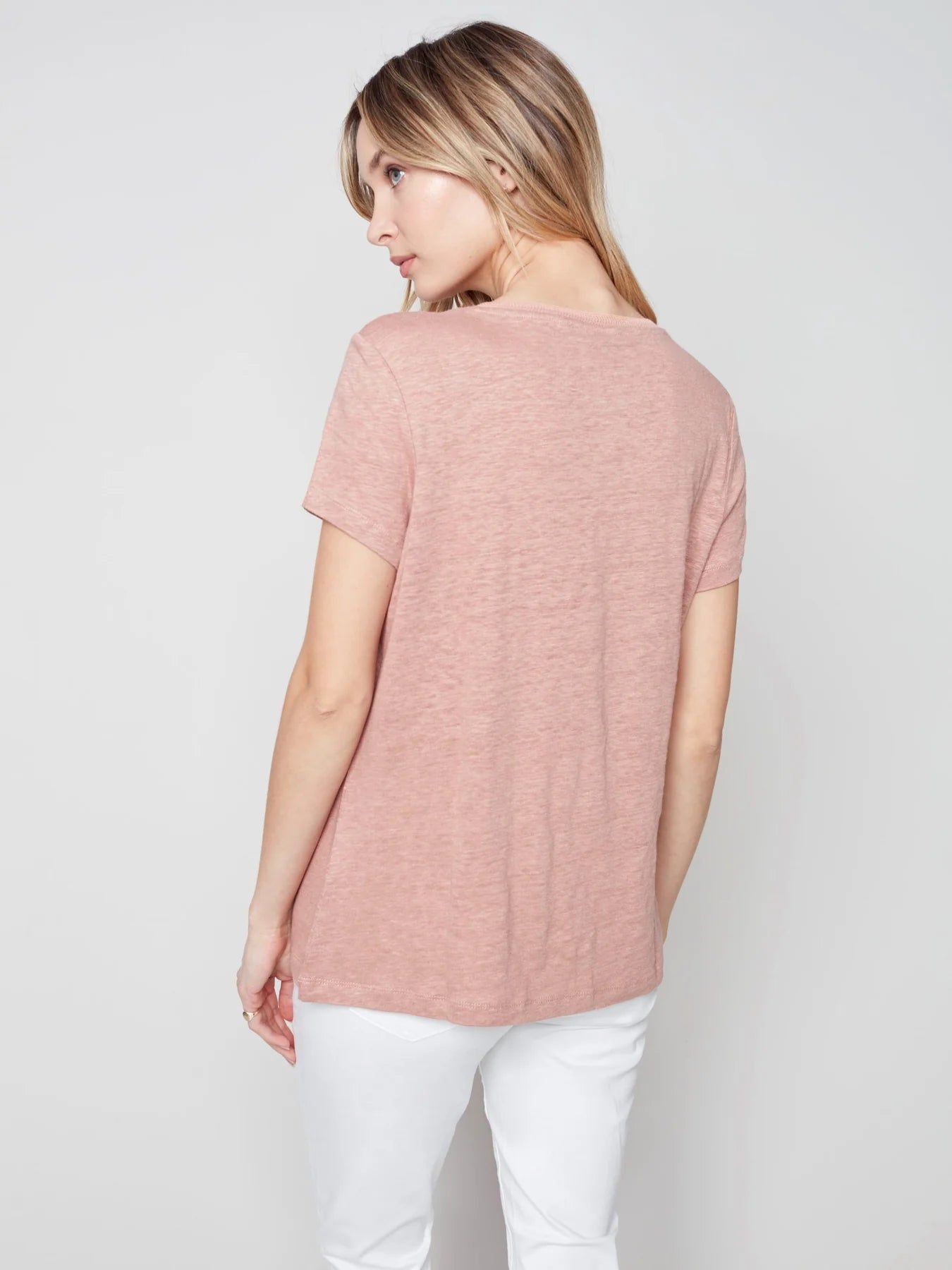 LINEN T-SHIRT sold by Nica product image thumbnail 6
