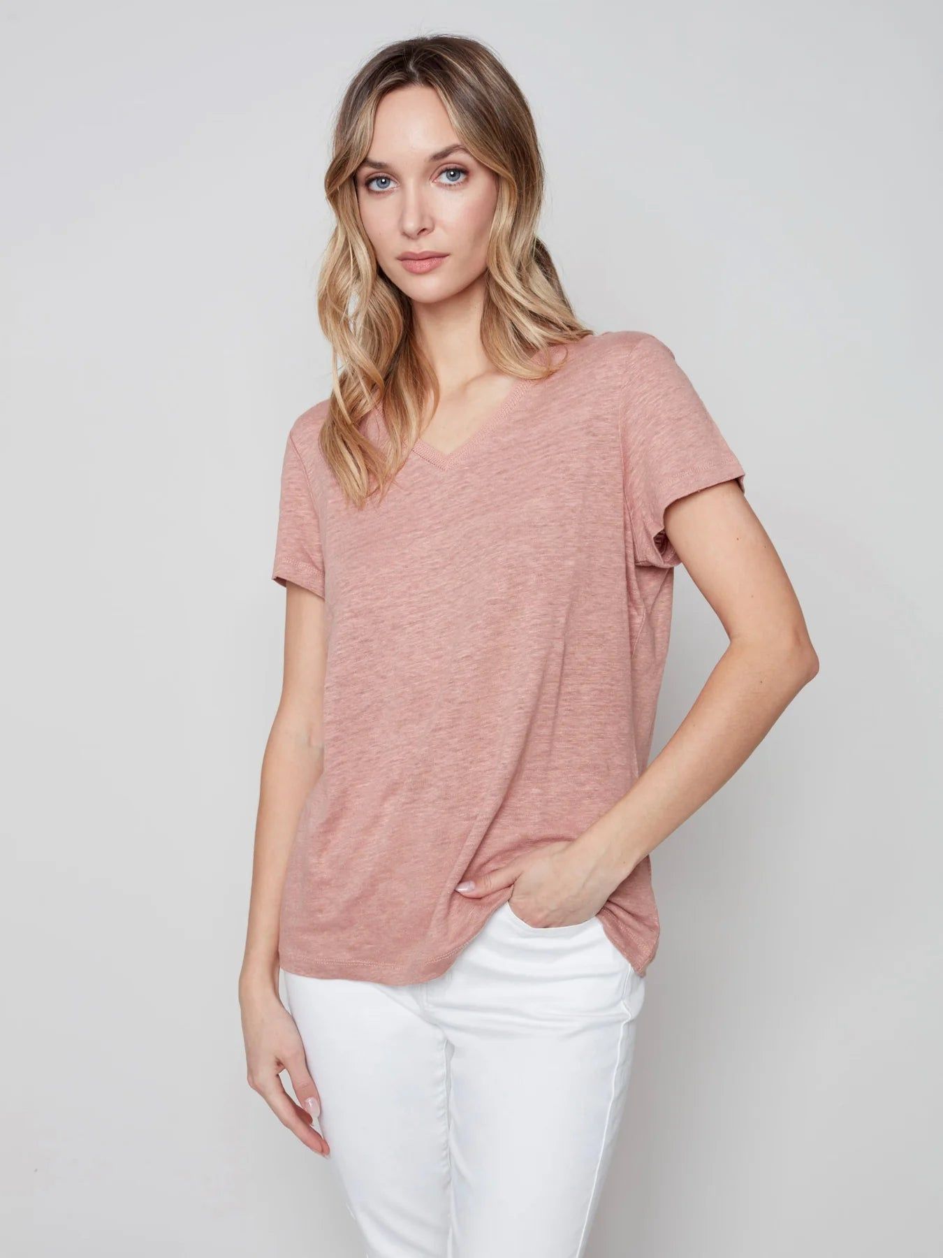 LINEN T-SHIRT sold by Nica