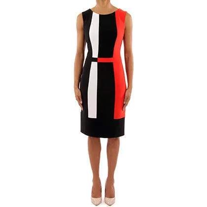Joseph Ribkoff - Color Block Dress sold by Nica product image thumbnail 2