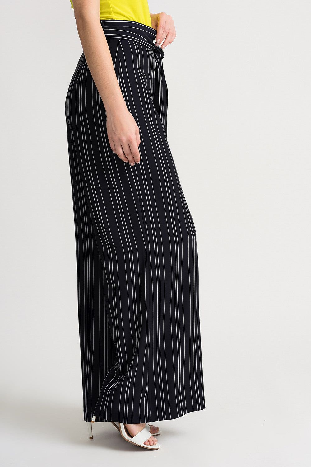 STRIPED WIDE LEG PANT sold by Nica product image thumbnail 2