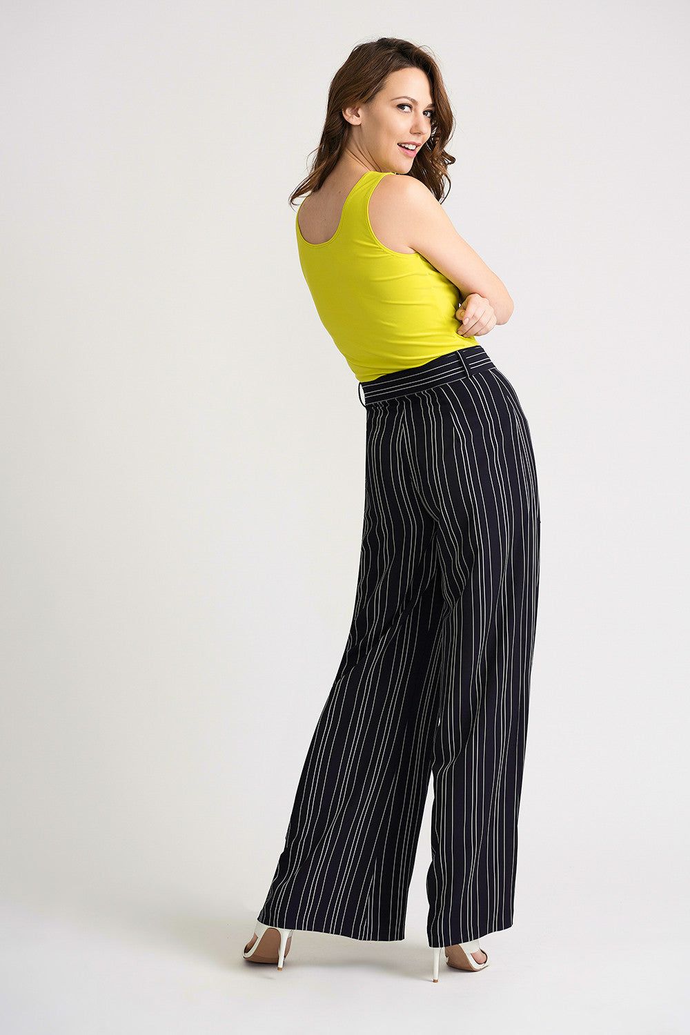 STRIPED WIDE LEG PANT sold by Nica product image thumbnail 5