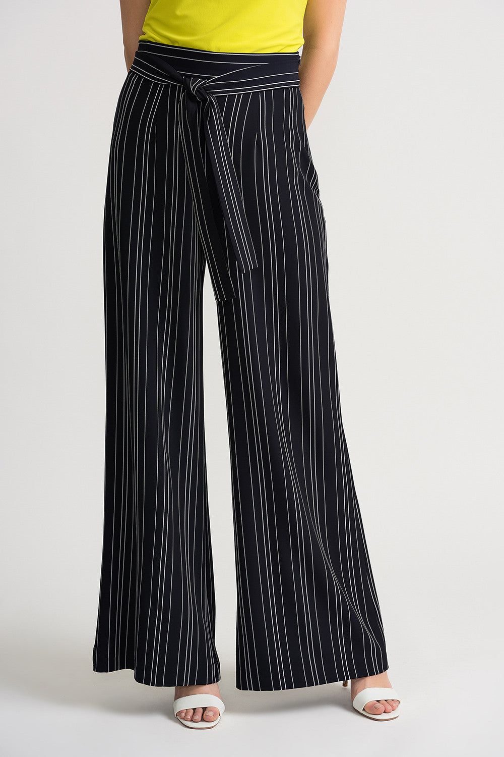 STRIPED WIDE LEG PANT sold by Nica