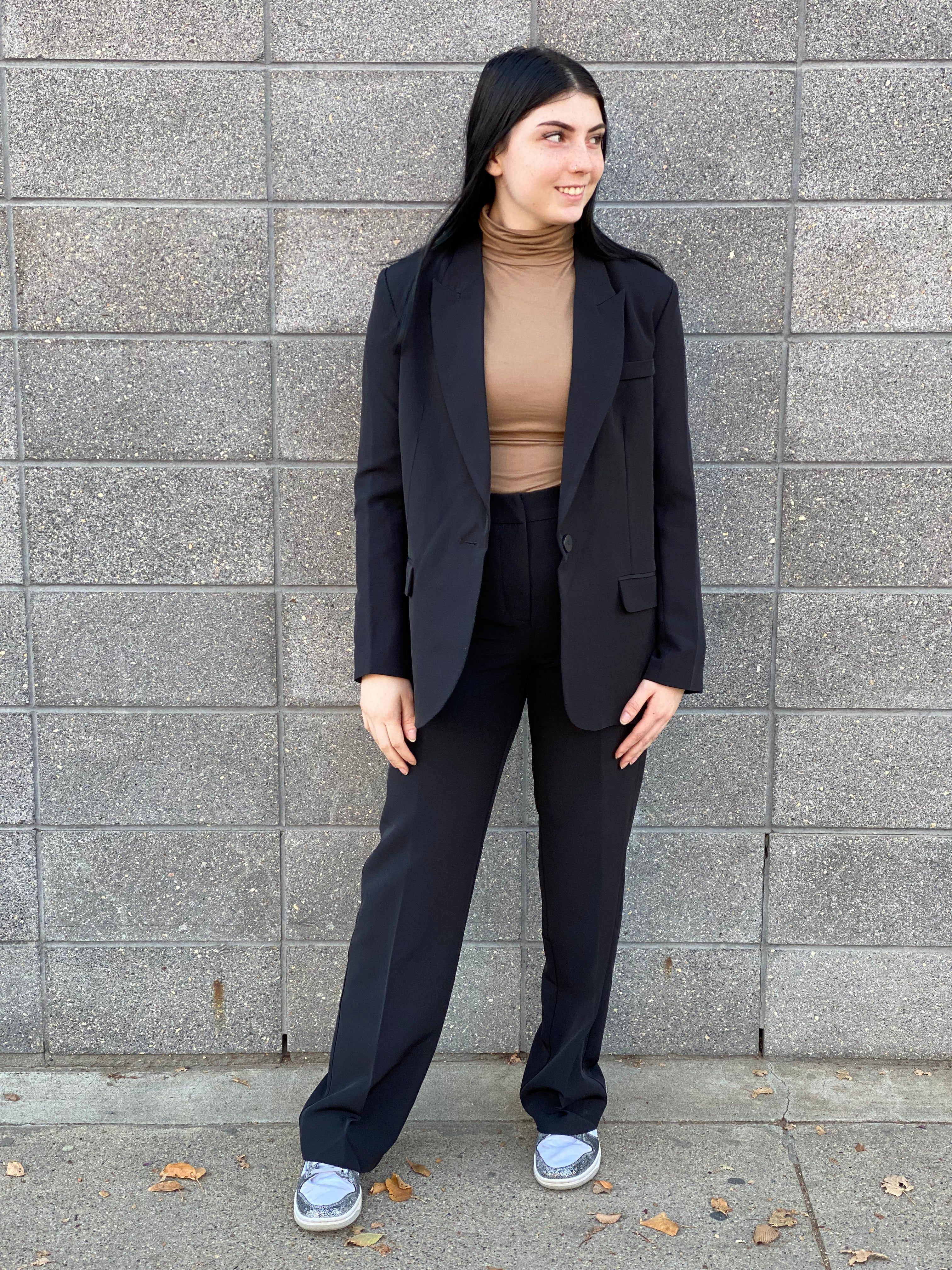 BLAKE FLAT FRONT TROUSER sold by Nica product image thumbnail 4