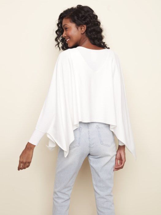 KNIT JERSEY PONCHO sold by Nica product image thumbnail 2