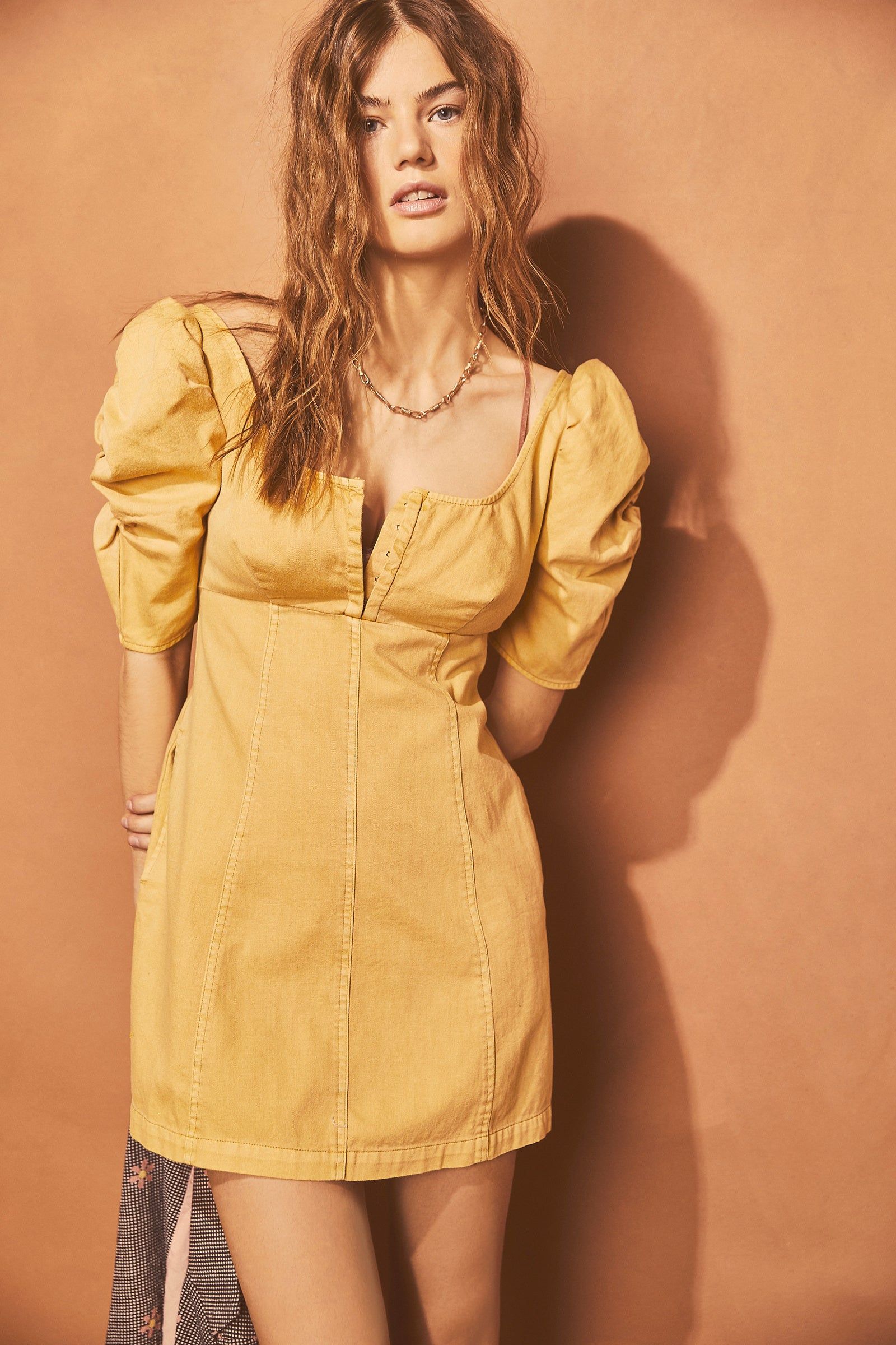 CHEYENNE DENIM MINI DRESS sold by Nica product image thumbnail 6