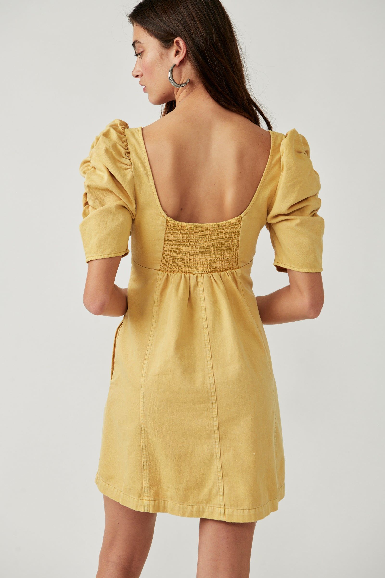 CHEYENNE DENIM MINI DRESS sold by Nica product image thumbnail 3