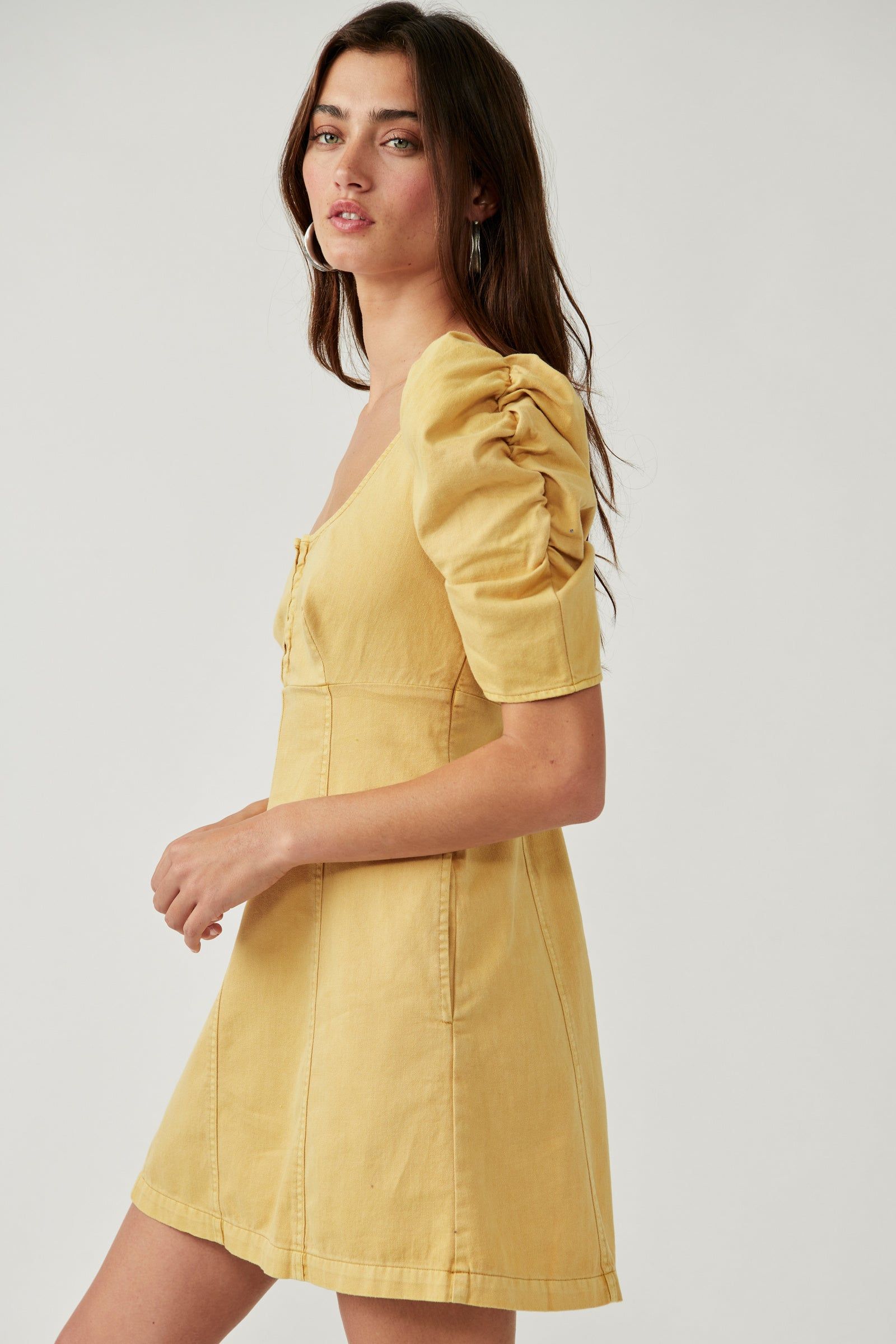 CHEYENNE DENIM MINI DRESS sold by Nica product image thumbnail 2