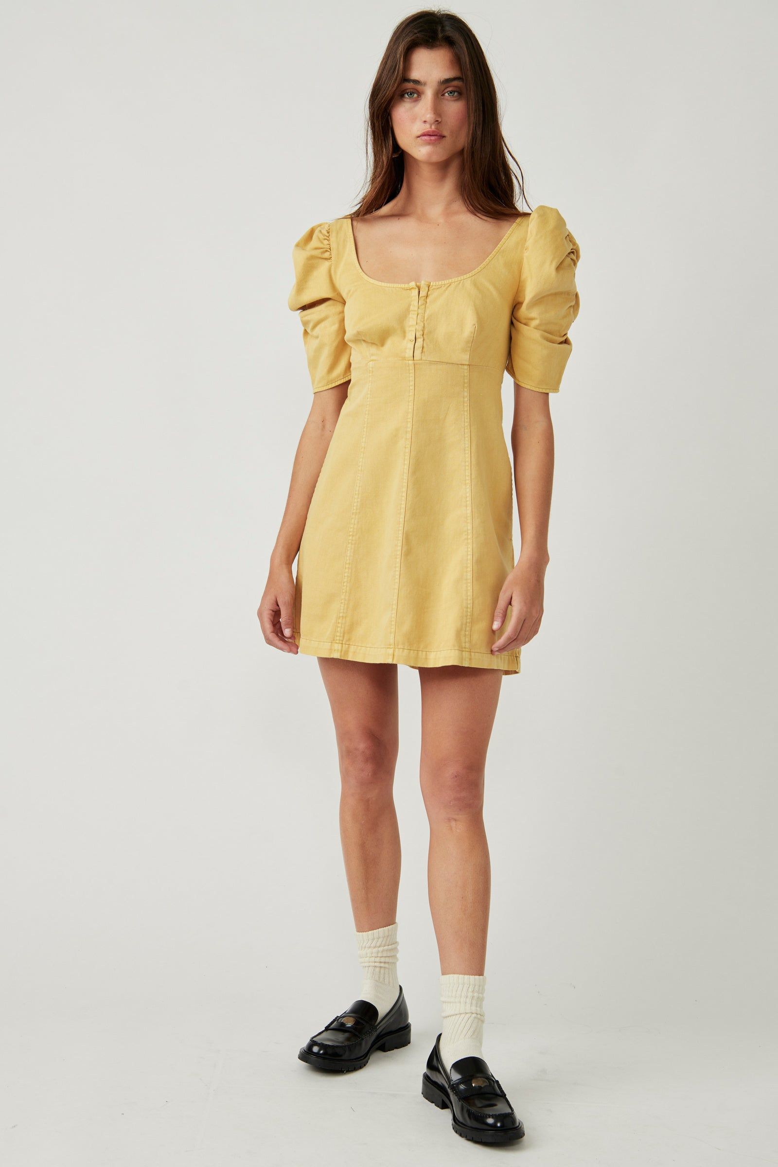 CHEYENNE DENIM MINI DRESS sold by Nica product image thumbnail 5