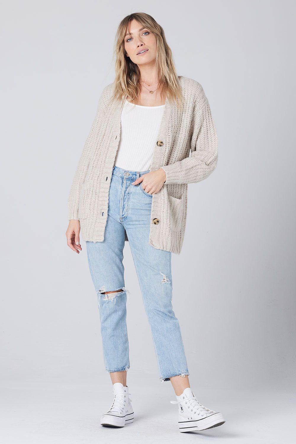 CALLA SWEATER sold by Nica product image thumbnail 4