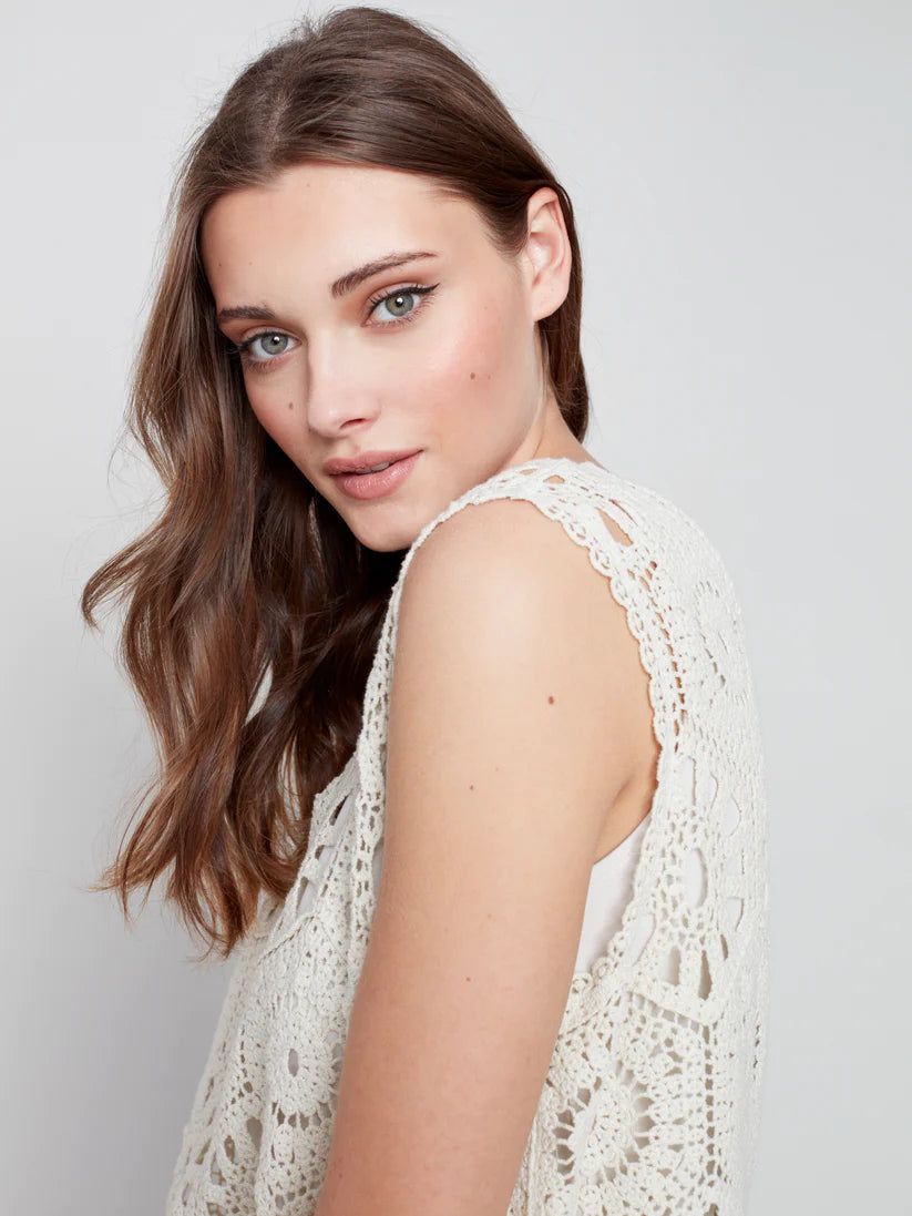 CROCHET CAMI sold by Nica product image thumbnail 4