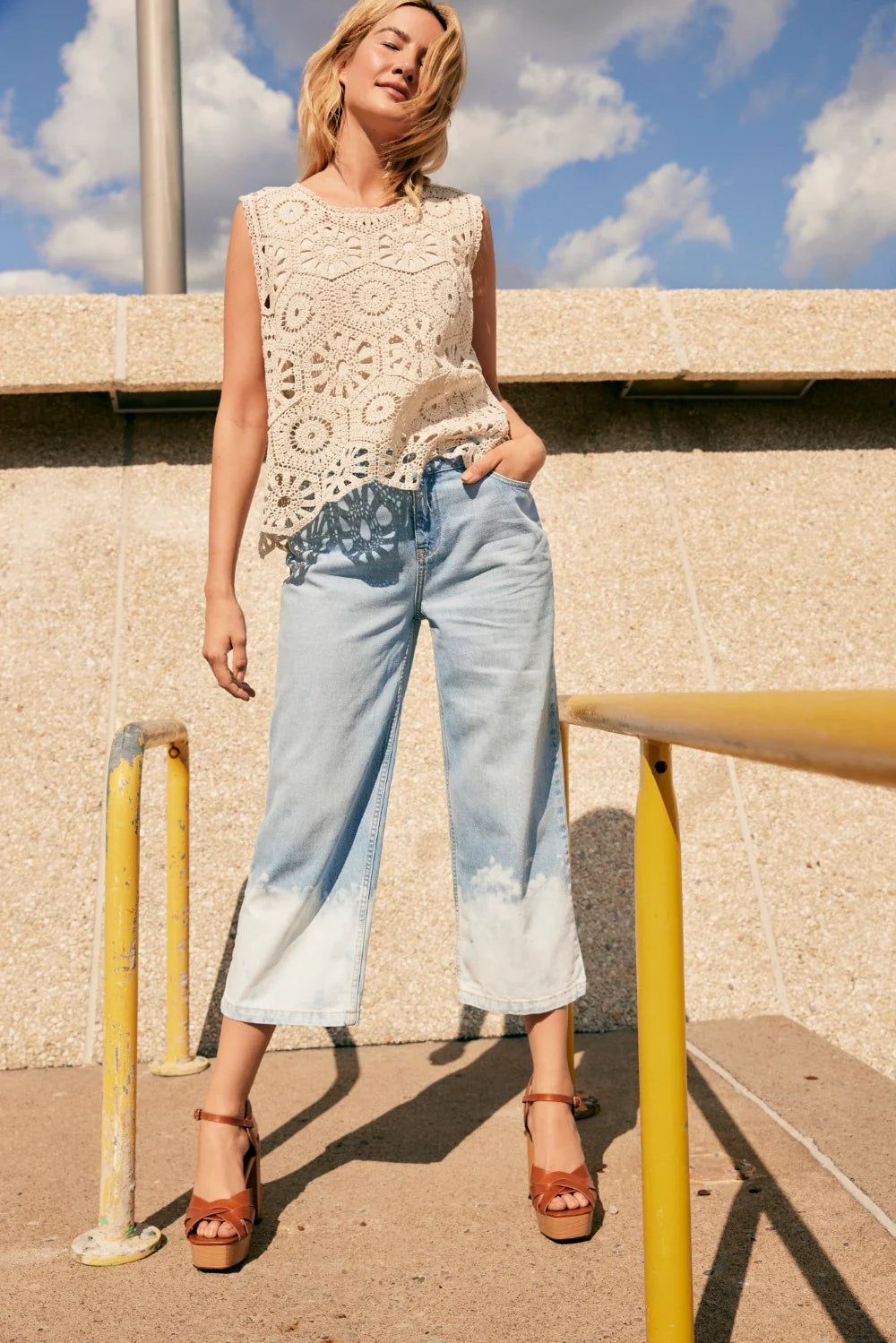 CROCHET CAMI sold by Nica product image thumbnail 2