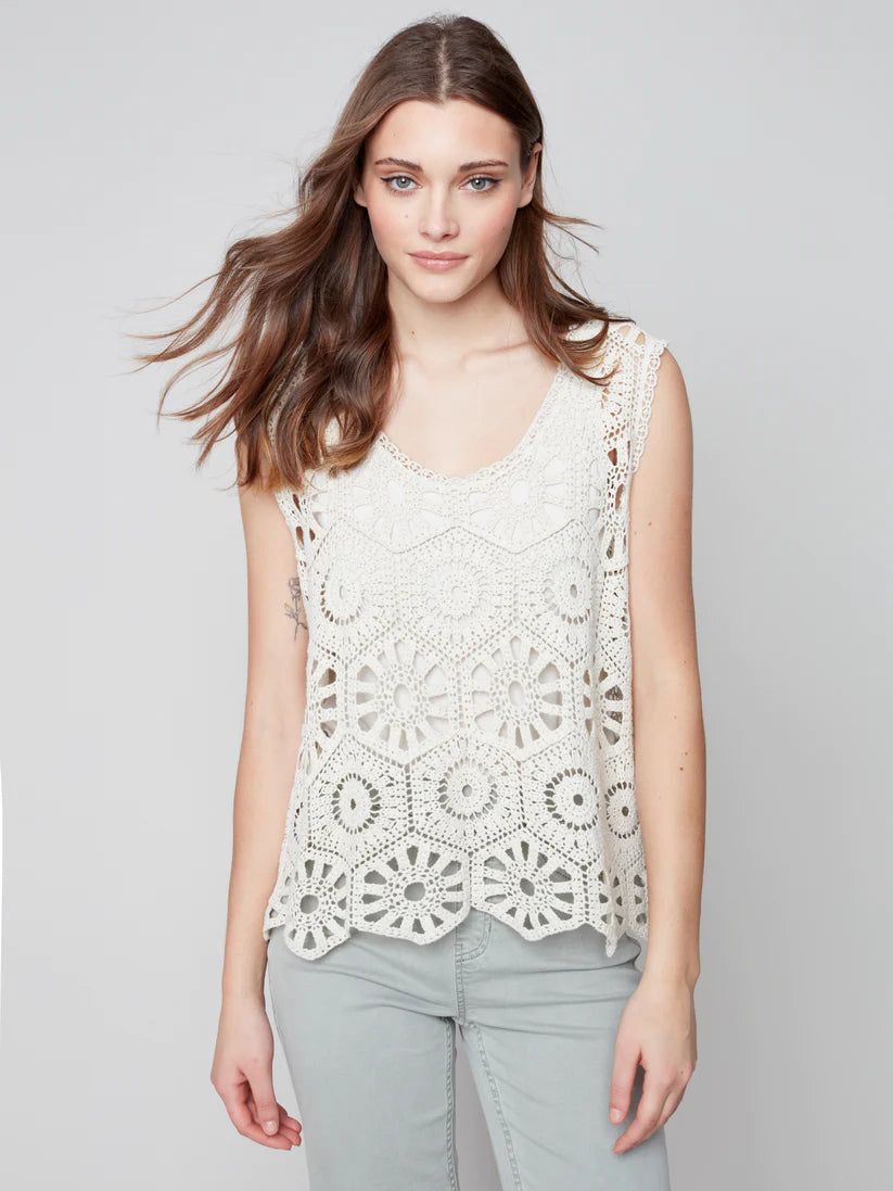 CROCHET CAMI sold by Nica product image thumbnail 7