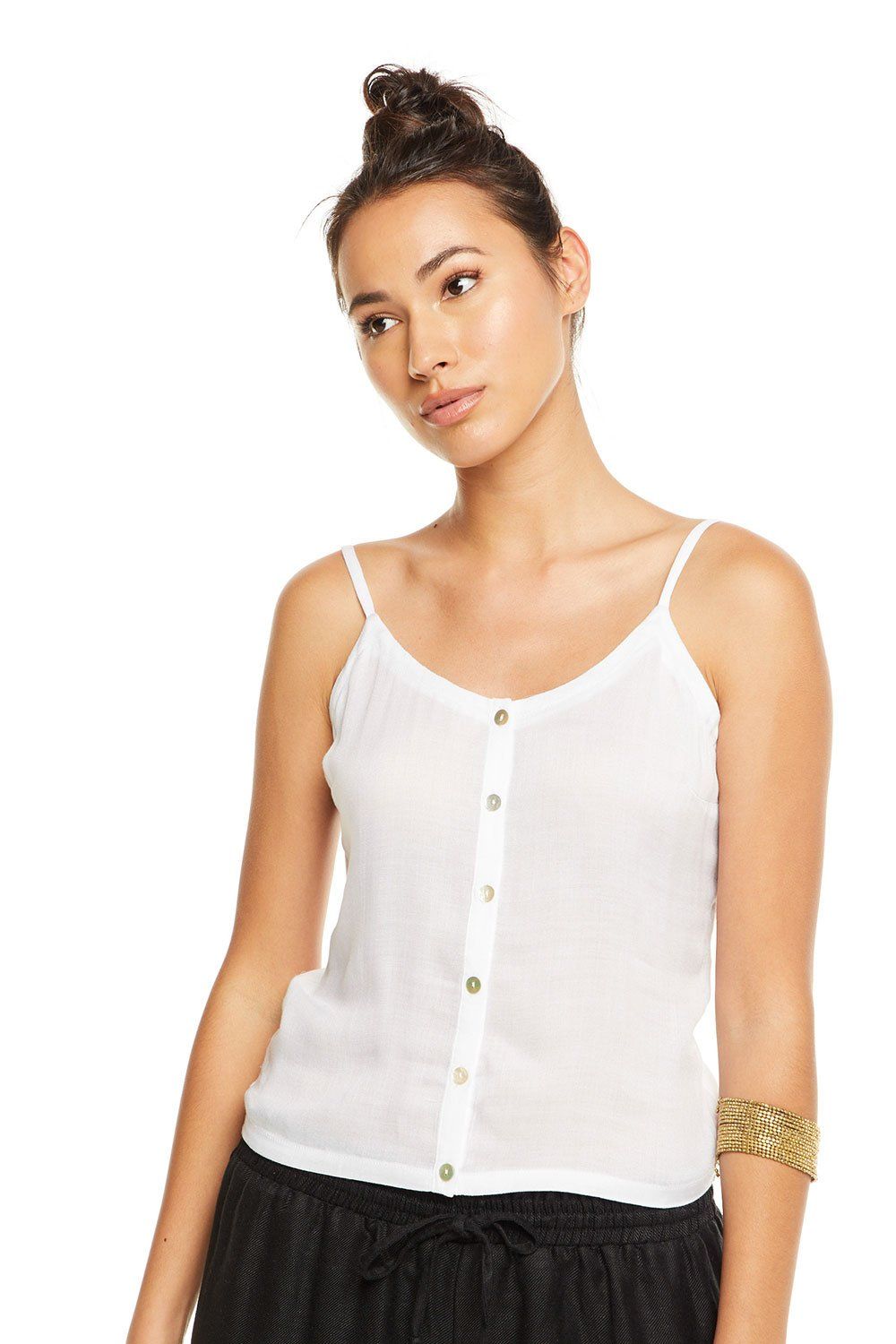 BUTTON FRONT CAMI sold by Nica product image thumbnail 6