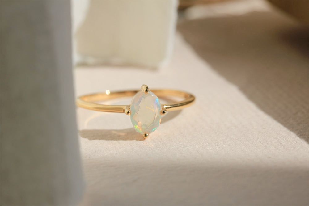 AVA RING - OPAL sold by Nica product image thumbnail 4