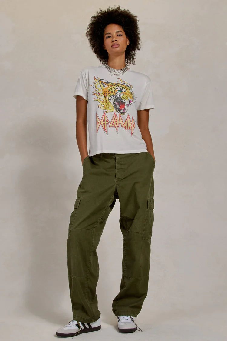 DEF LEPPARD TNT PYROMANIA '83 RINGER TEE sold by Nica product image thumbnail 4
