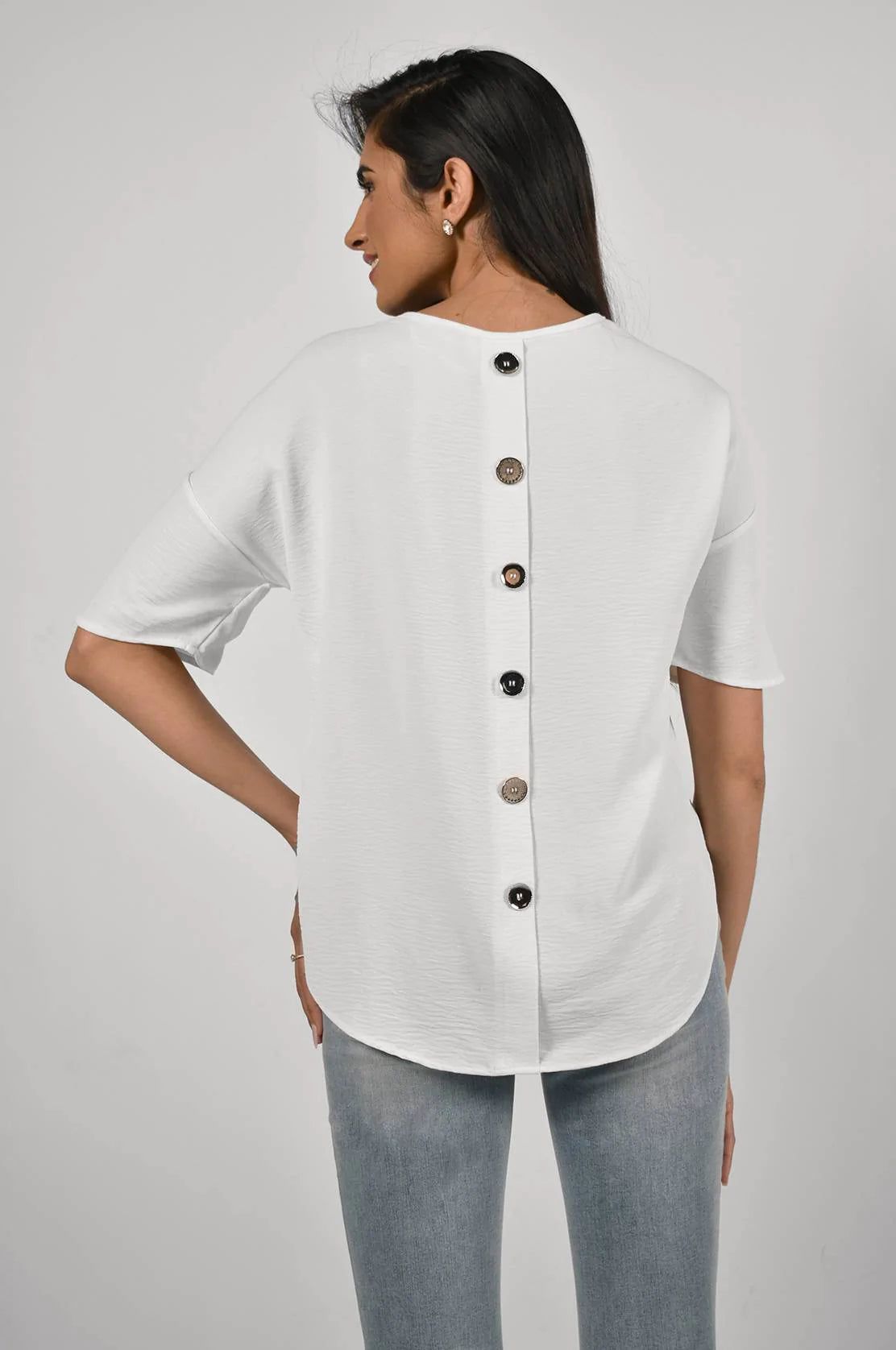 BUTTON DETAIL BLOUSE sold by Nica product image thumbnail 2