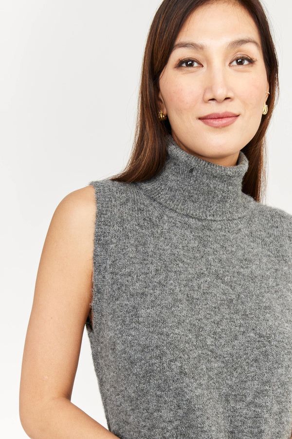 MOCK NECK TANK SWEATER sold by Nica product image thumbnail 2