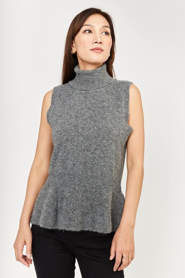 MOCK NECK TANK SWEATER sold by Nica product image thumbnail 3