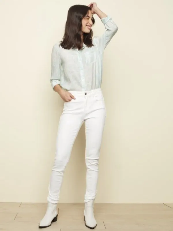 FRAYED HEM DENIM sold by Nica