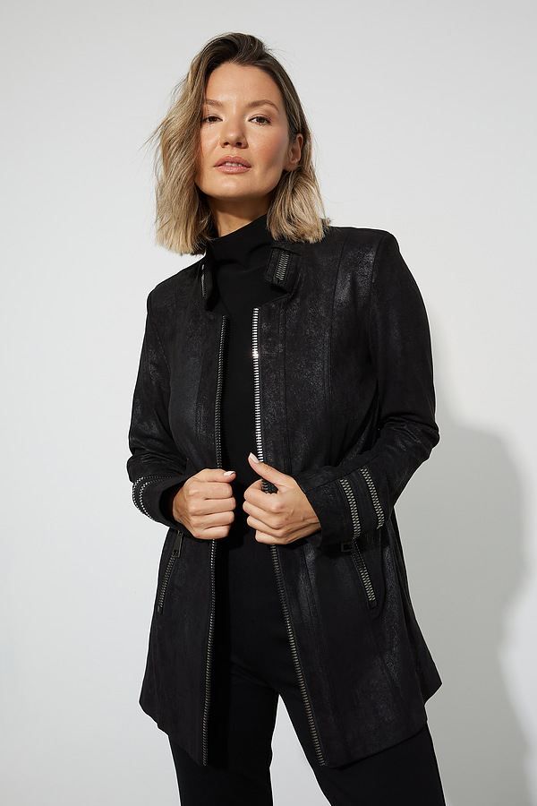 FAUX LEATHER JACKET sold by Nica product image thumbnail 3