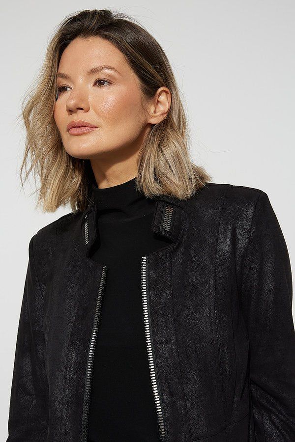 FAUX LEATHER JACKET sold by Nica product image thumbnail 4