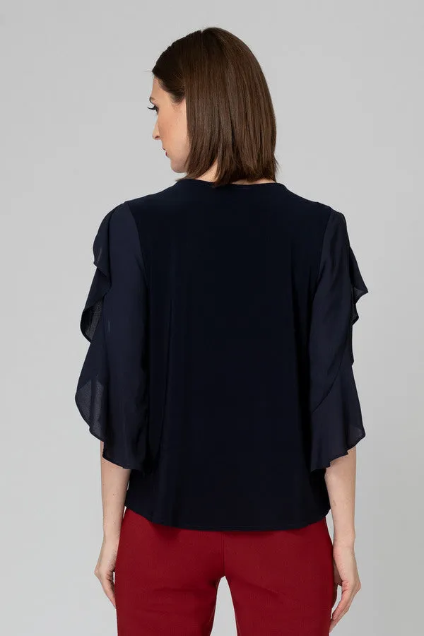 FRILL SLEEVE TOP sold by Nica product image thumbnail 3