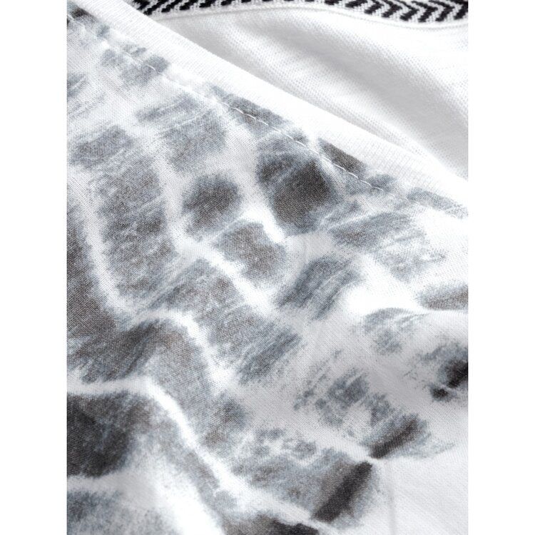 PERFECT V-NECK TIE-DYE SHIRT sold by Nica product image thumbnail 3