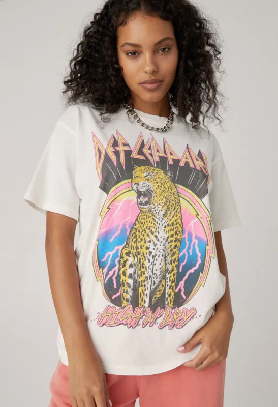 DEF LEPPARD HIGH N DRY WEEKEND TEE made by Nica