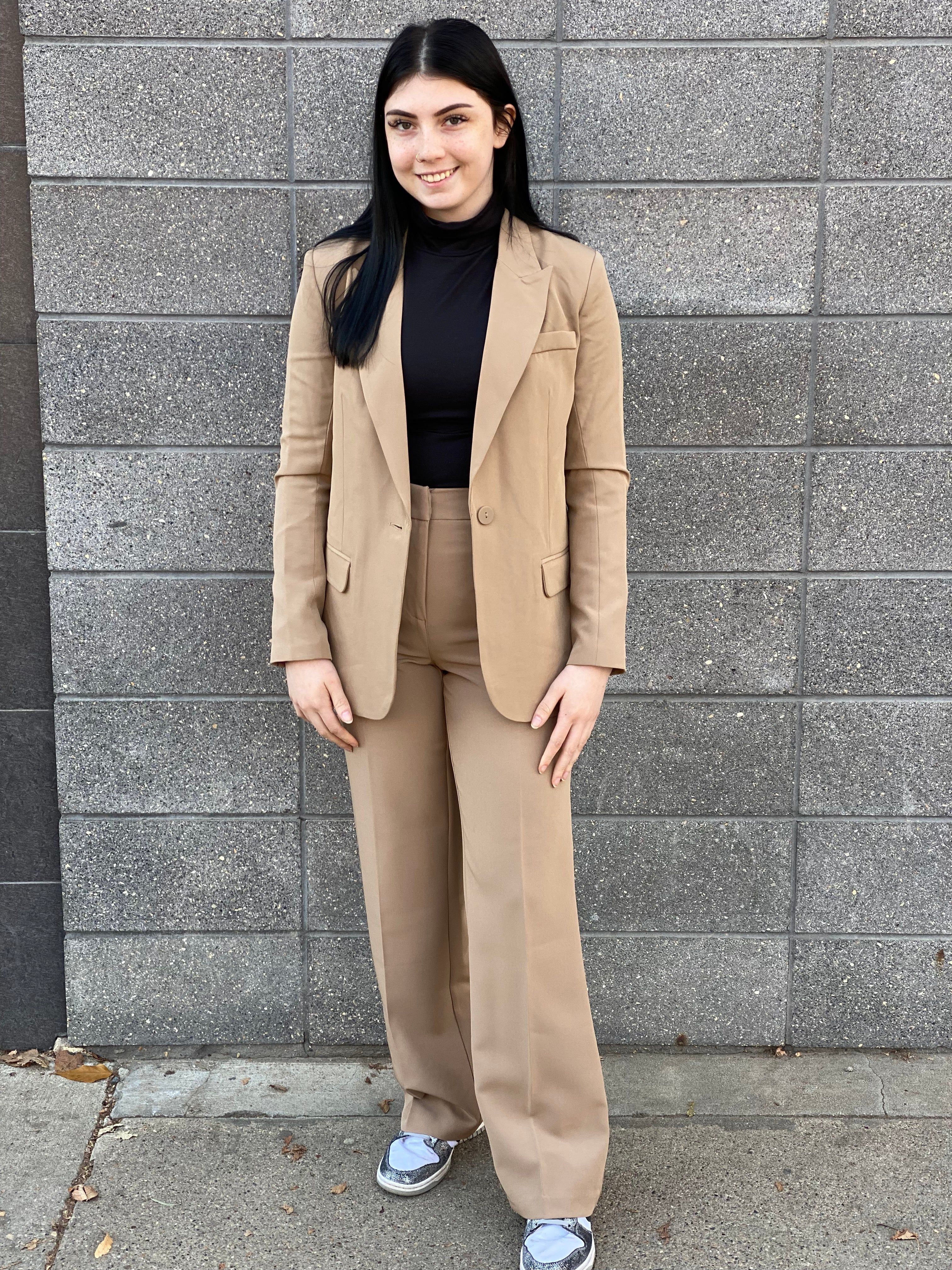 BLAKE FLAT FRONT TROUSER sold by Nica product image thumbnail 6