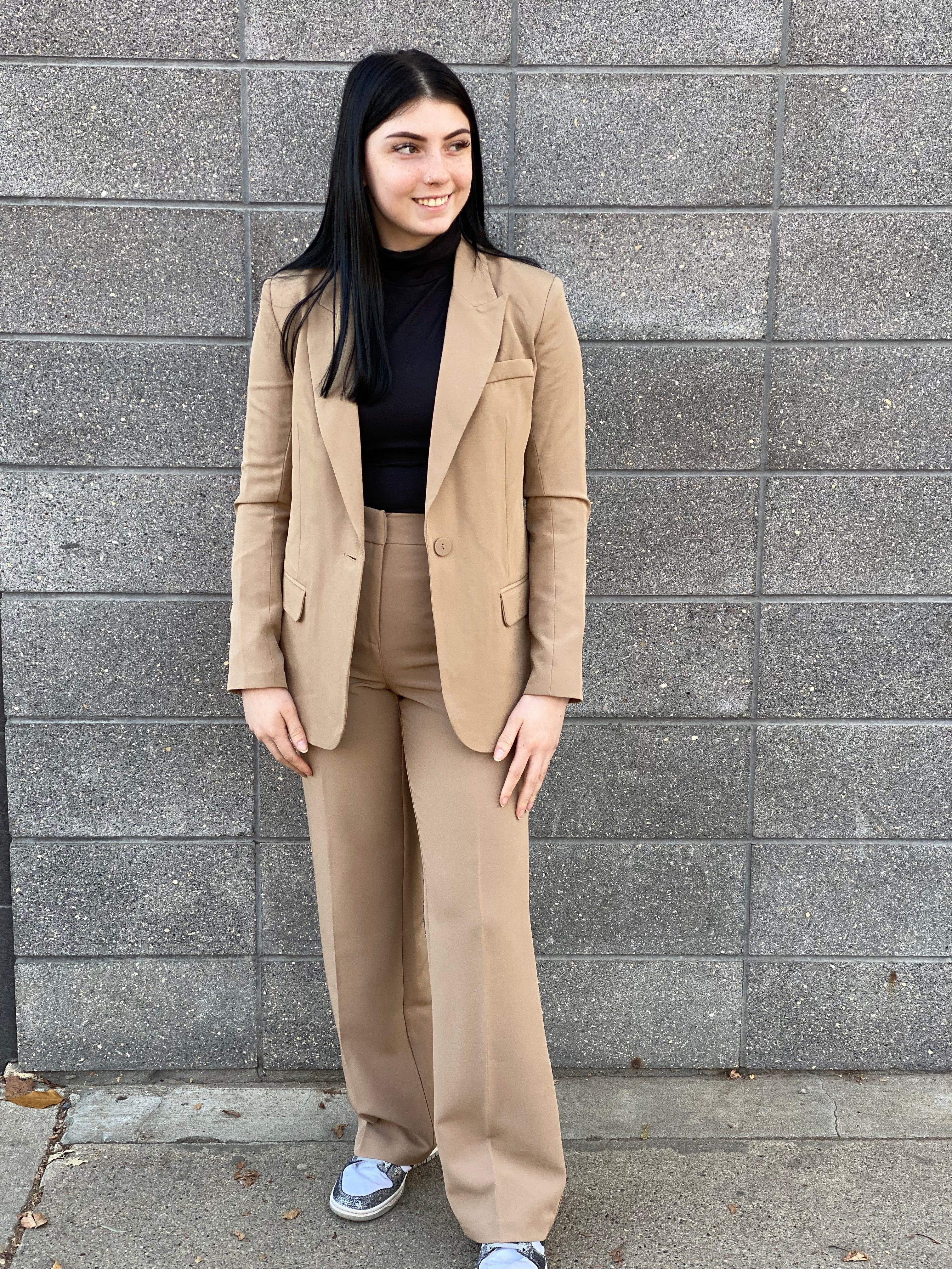 BLAKE FLAT FRONT TROUSER sold by Nica product image thumbnail 5