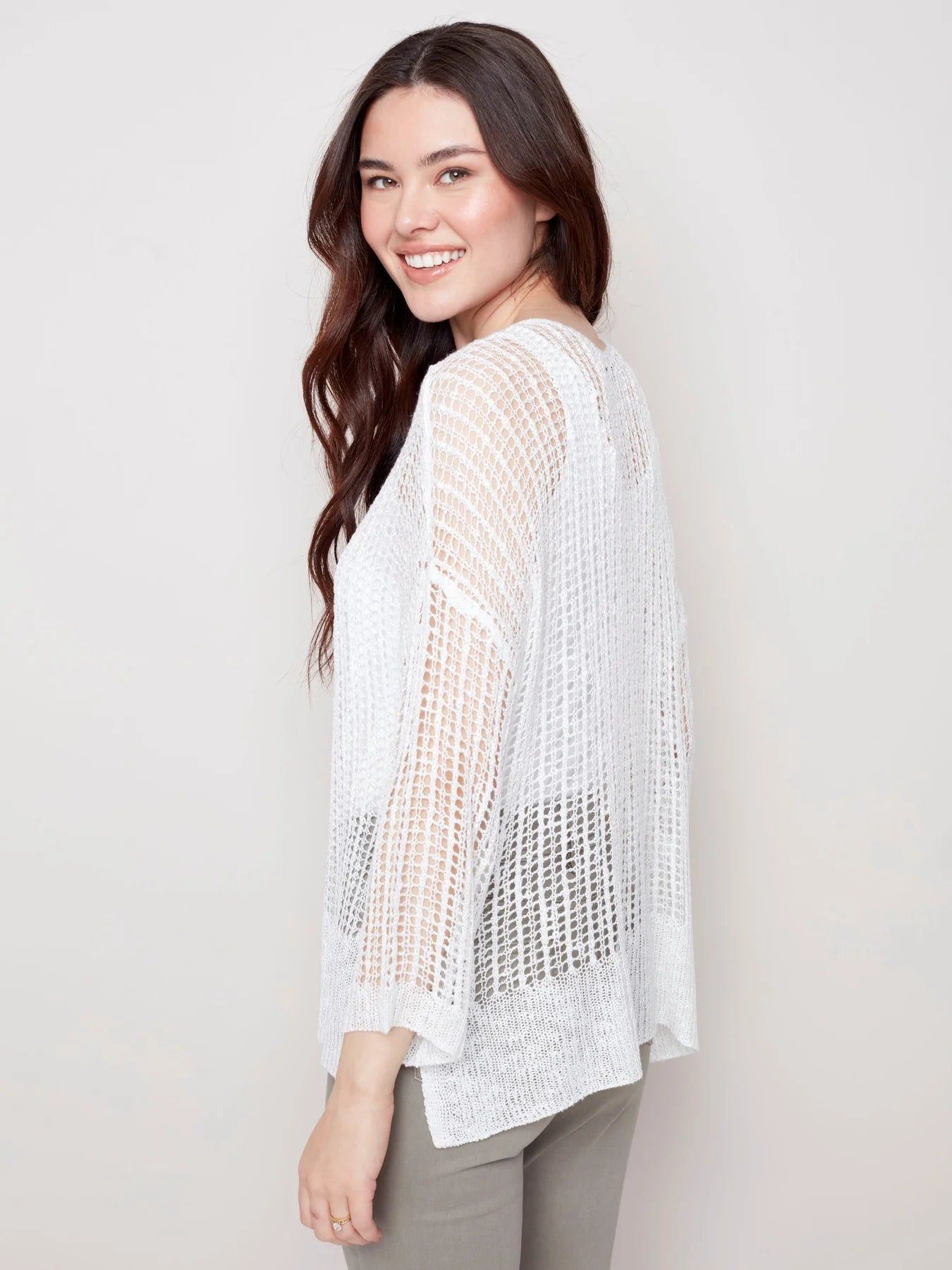 CROCHET SWEATER sold by Nica product image thumbnail 2