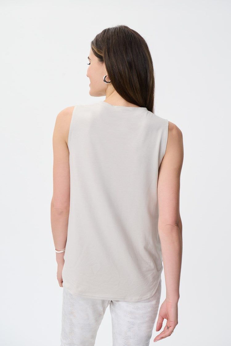 Sleeveless Crewneck Top sold by Nica product image thumbnail 4