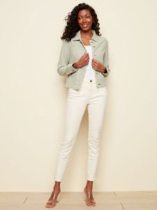 TWILL PANT WITH SIDE ZIPPER sold by Nica