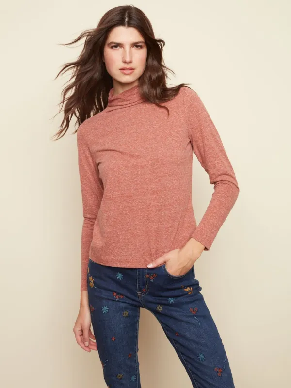 MOCK NECK LONG SLEEVE sold by Nica