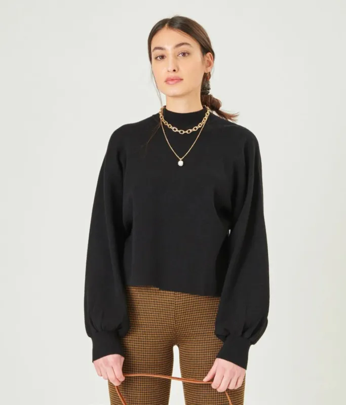 BALLOON SLEEVE SWEATER sold by Nica