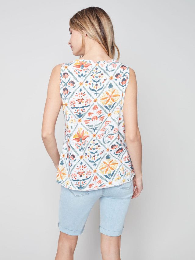 PRINTED TOP sold by Nica product image thumbnail 4